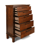 New Classic Furniture Cagney Chest Chestnut B594-070