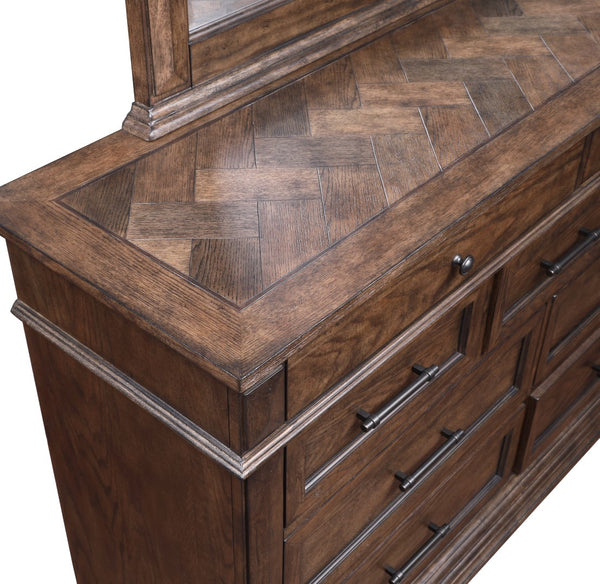 New Classic Furniture Mar Vista Dresser Walnut B658-050