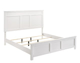 New Classic Furniture Andover King Bed - White B677W-235-FULL-BED