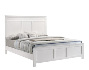 New Classic Furniture Andover Queen Bed - White B677W-315-FULL-BED