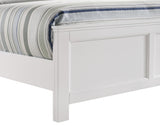 New Classic Furniture Andover Queen Bed - White B677W-315-FULL-BED