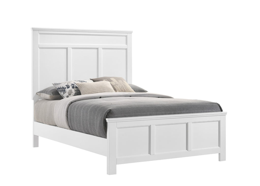 New Classic Furniture Andover Full Bed - White B677W-415-FULL-BED