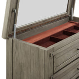 New Classic Furniture Fairfax County Lift Top Chest Driftwood B704W-070