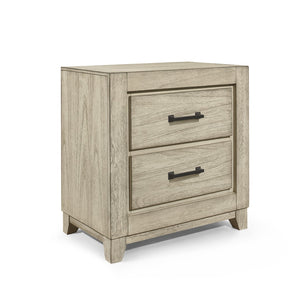 New Classic Furniture Ashland Nightstand Rustic White B923W-040