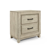 Ashland Nightstand Rustic White