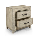 New Classic Furniture Ashland Nightstand Rustic White B923W-040