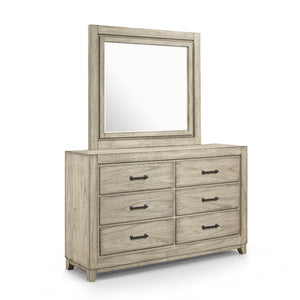 New Classic Furniture Ashland Dresser Rustic White B923W-050