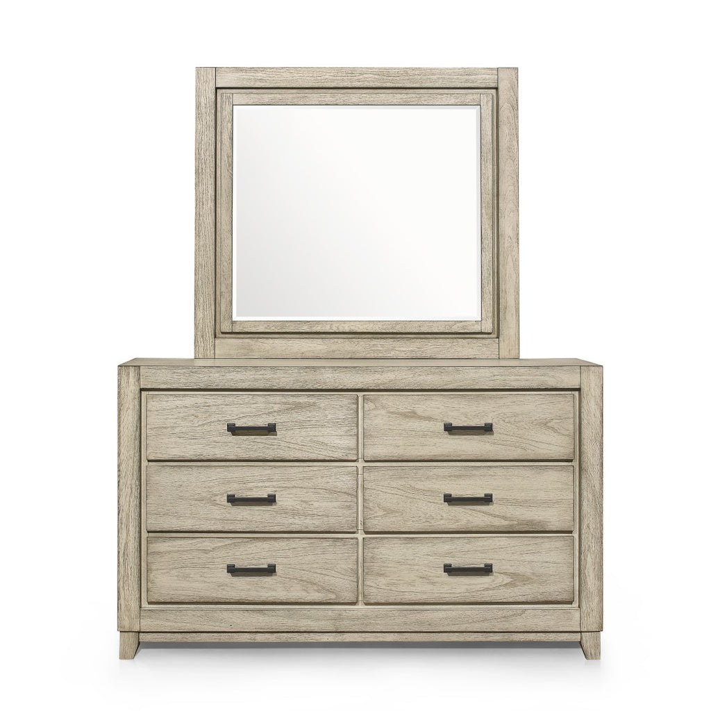 New Classic Furniture Ashland Dresser Rustic White B923W-050