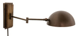Barton Swing Arm Lamp in Chestnut Bronze