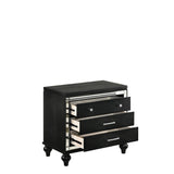 New Classic Furniture Valentino Nightstand Black BA9698B-040