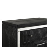 New Classic Furniture Valentino Nightstand Black BA9698B-040