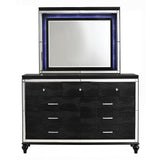 New Classic Furniture Valentino Dresser Black BA9698B-050