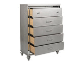 New Classic Furniture Valentino Chest Silver BA9698S-070