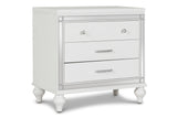 New Classic Furniture Valentino Nightstand White BA9698W-040