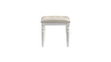 Valentino Vanity Table Stool White - Stool only