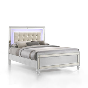 New Classic Furniture Valentino Full Bed - White BA9698W-410-FULL-BED