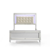 New Classic Furniture Valentino Full Bed - White BA9698W-410-FULL-BED