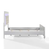 New Classic Furniture Valentino Full Bed - White BA9698W-410-FULL-BED