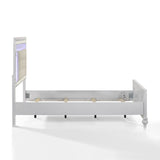 New Classic Furniture Valentino Twin Bed - White BA9698W-510-FULL-BED