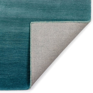 Trans-Ocean Liora Manne Arca Ombre Contemporary Indoor Hand Loomed 100% Wool Rug Aqua 8'3" x 11'6"