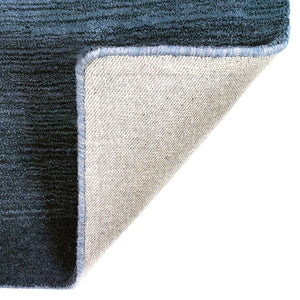Trans-Ocean Liora Manne Arca Ombre Contemporary Indoor Hand Loomed 100% Wool Rug Denim 8'3" x 11'6"