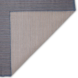Trans-Ocean Liora Manne Avena Texture Casual Indoor/Outdoor Power Loomed 91% Polypropylene/9% Polyester Rug Denim 7'10" x 9'10"