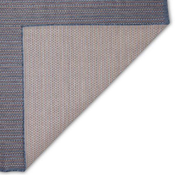 Trans-Ocean Liora Manne Avena Texture Casual Indoor/Outdoor Power Loomed 91% Polypropylene/9% Polyester Rug Denim 7'10" x 9'10"