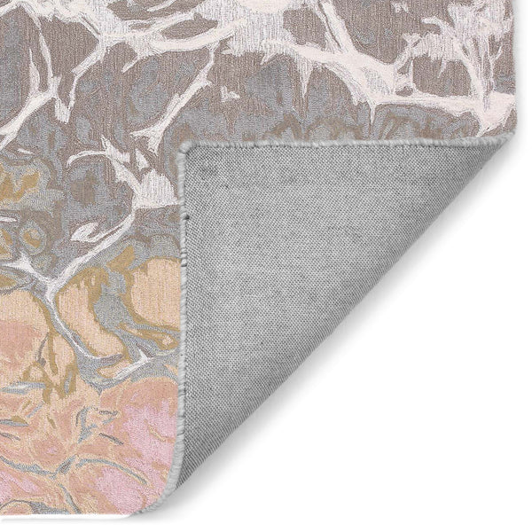 Trans-Ocean Liora Manne Corsica Water Contemporary Indoor Hand Tufted 100% Wool Rug Blush 8'3" x 11'6"