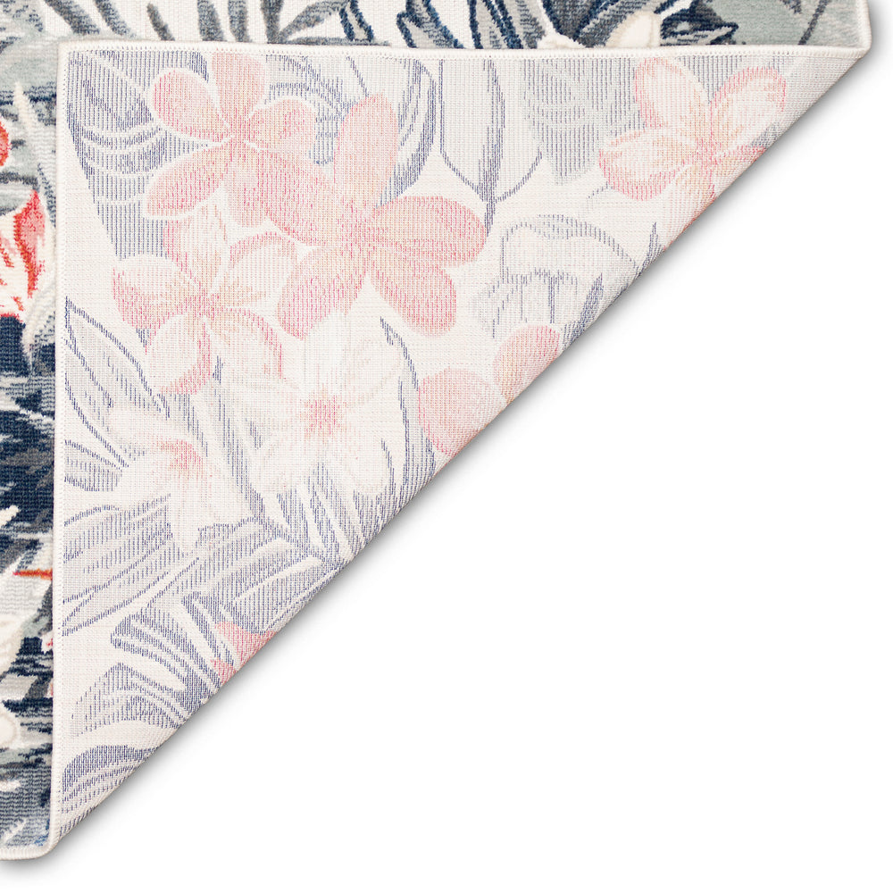 Trans-Ocean Liora Manne Canyon Paradise Casual Indoor/Outdoor Power Loomed 87% Polypropylene/13% Polyester Rug Ivory 7'8" x 9'10"