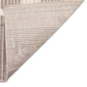 Trans-Ocean Liora Manne Malibu Sweet Bees Casual Indoor/Outdoor Power Loomed 88% Polypropylene/12% Polyester Rug Neutral 7'10" x 9'10"