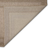 Trans-Ocean Liora Manne Orly Border Casual Indoor/Outdoor Power Loomed 100% Polypropylene Rug Natural 7'10" x 9'10"