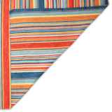 Trans-Ocean Liora Manne Sonoma Malibu Stripe Casual Indoor/Outdoor Hand Woven 100% Polyester Rug Sunscape 8'3" x 11'6"