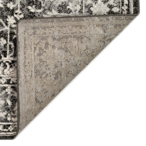 Trans-Ocean Liora Manne Soho Heriz Contemporary Indoor Power Loomed 80% Polypropylene/20% Polyester Rug Black 8'10" x 11'9"