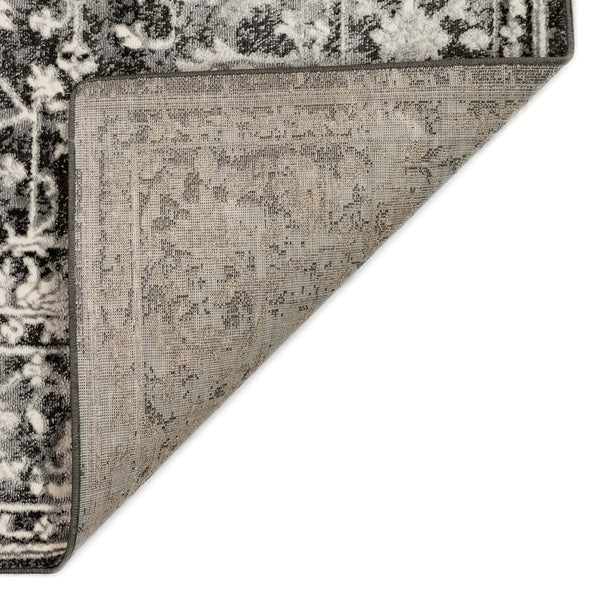 Trans-Ocean Liora Manne Soho Heriz Contemporary Indoor Power Loomed 80% Polypropylene/20% Polyester Rug Black 8'10" x 11'9"