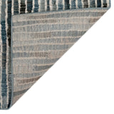 Trans-Ocean Liora Manne Soho Stripe Contemporary Indoor Power Loomed 80% Polypropylene/20% Polyester Rug Blue 8'10" x 11'9"