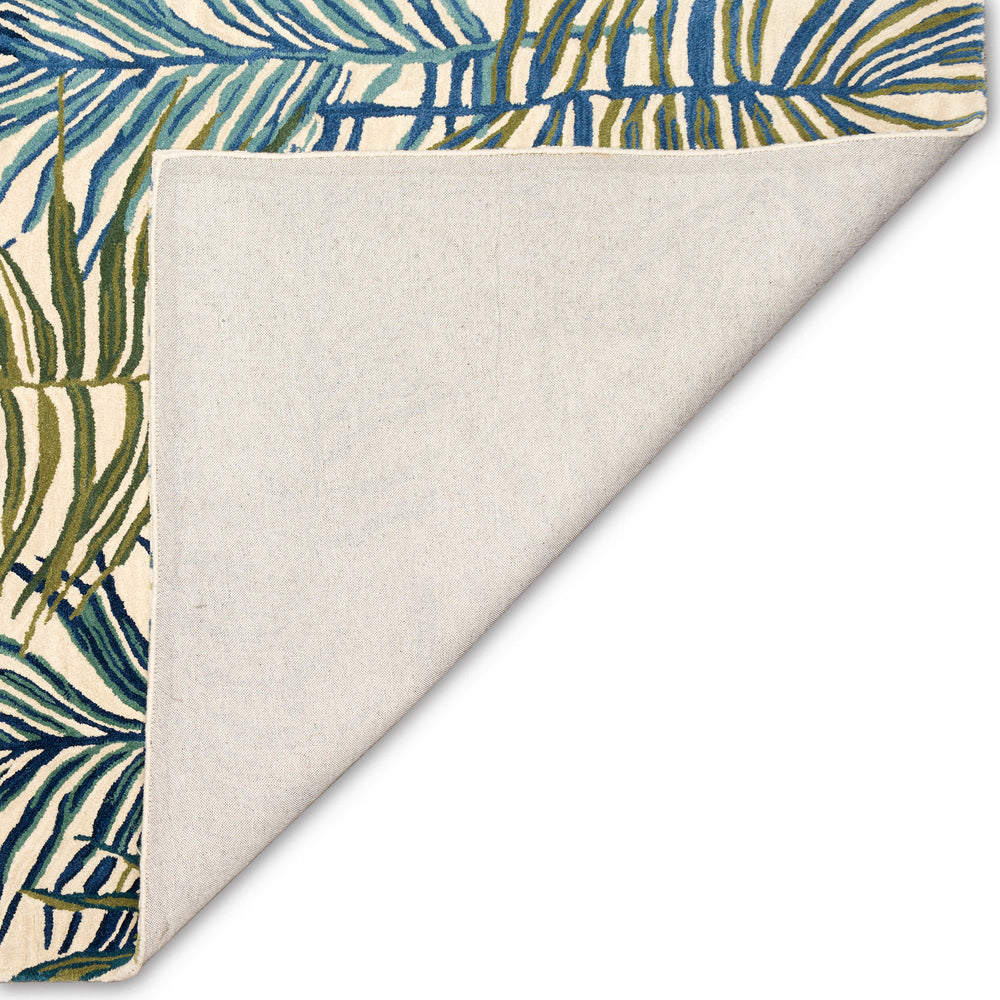 Trans-Ocean Liora Manne Tivoli La Palma Contemporary Indoor Hand Tufted 100% Wool Pile Rug Cream 8'3" x 11'6"
