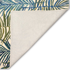 Trans-Ocean Liora Manne Tivoli La Palma Contemporary Indoor Hand Tufted 100% Wool Pile Rug Cream 8'3" x 11'6"