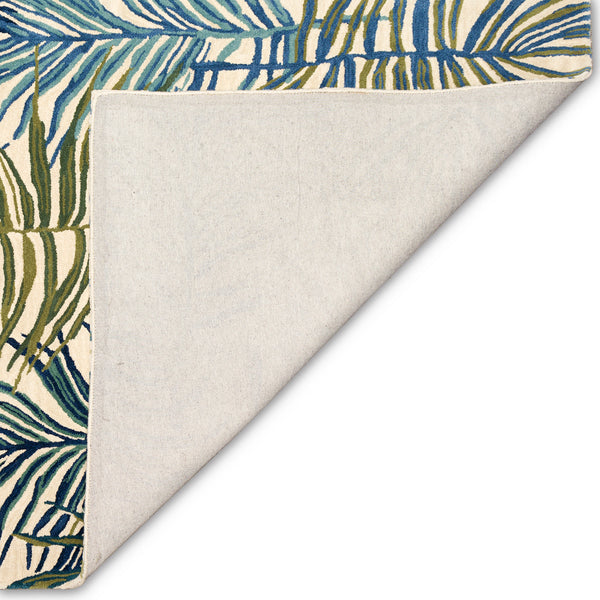 Trans-Ocean Liora Manne Tivoli La Palma Contemporary Indoor Hand Tufted 100% Wool Pile Rug Cream 8'3" x 11'6"