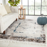 Jaipur Living Bahia Collection BAH02 Aydin 100% Polypropylene Machine Made Moroccan Medallion Rug RUG152478