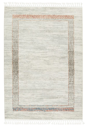 Jaipur Living Bahia Collection BAH03 Adalet 100% Polypropylene Machine Made Moroccan Border Rug RUG152482