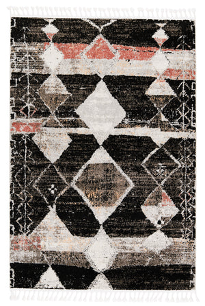 Jaipur Living Bahia Collection BAH06 Artvin 100% Polypropylene Machine Made Moroccan Medallion Rug RUG152494