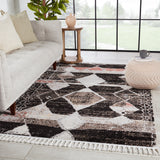 Jaipur Living Bahia Collection BAH06 Artvin 100% Polypropylene Machine Made Moroccan Medallion Rug RUG152494