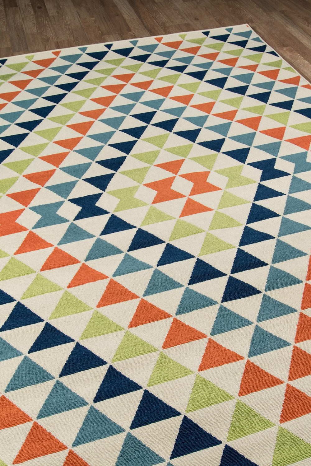 Momeni Baja BAJ-5 Machine Made Contemporary Geometric, Diamond Indoor/Outdoor Area Rug Multi 8'6" x 13' BAJA0BAJ-5MTI860D