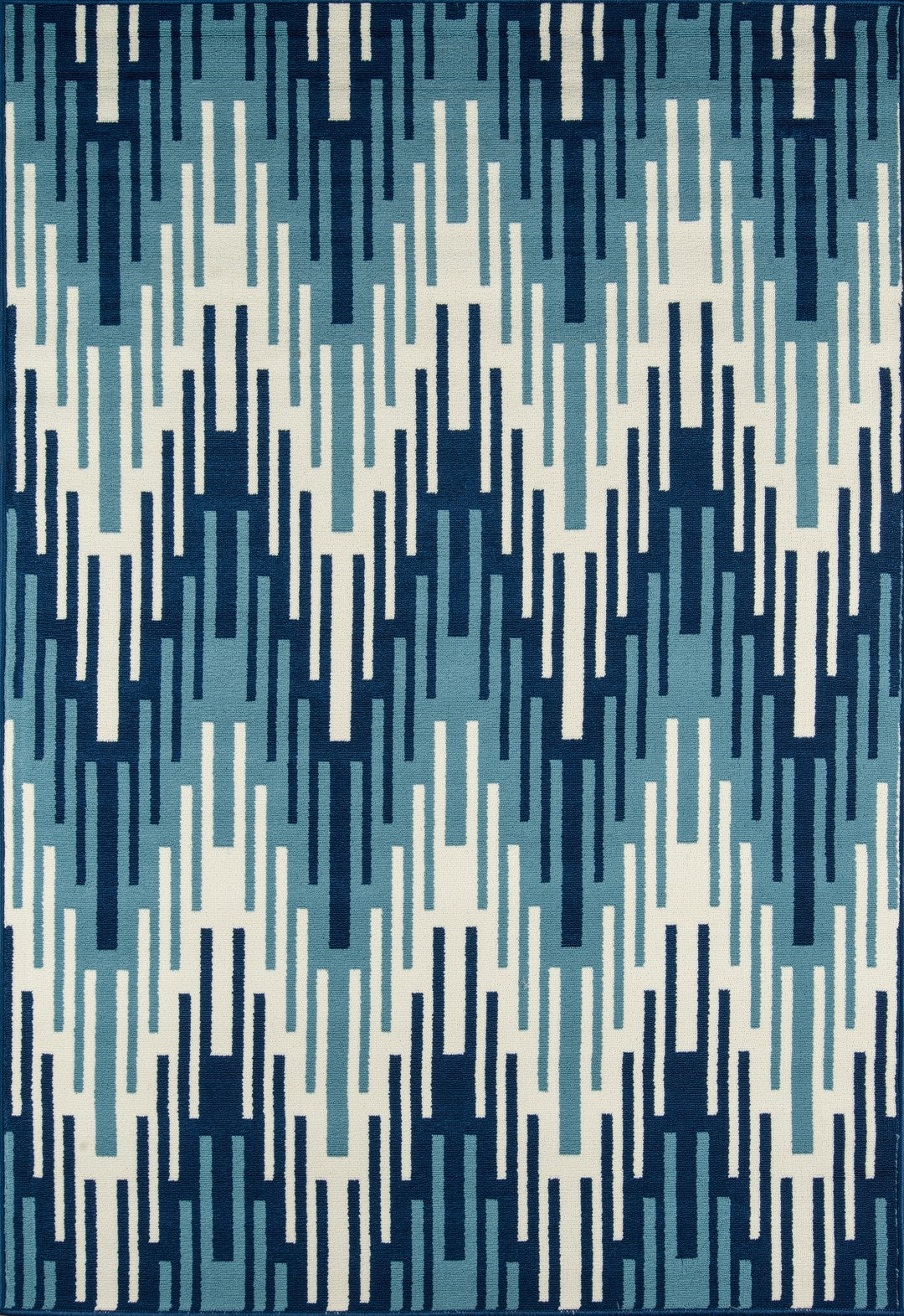 Baja Indoor/Outdoor All-Weather Area Rug – Contemporary Zig Zag Design