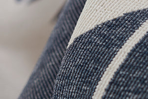 Momeni Baja BAJ34 Machine Made Contemporary Geometric Indoor/Outdoor Area Rug Denim 8'6" x 13' BAJA0BAJ34DNM860D