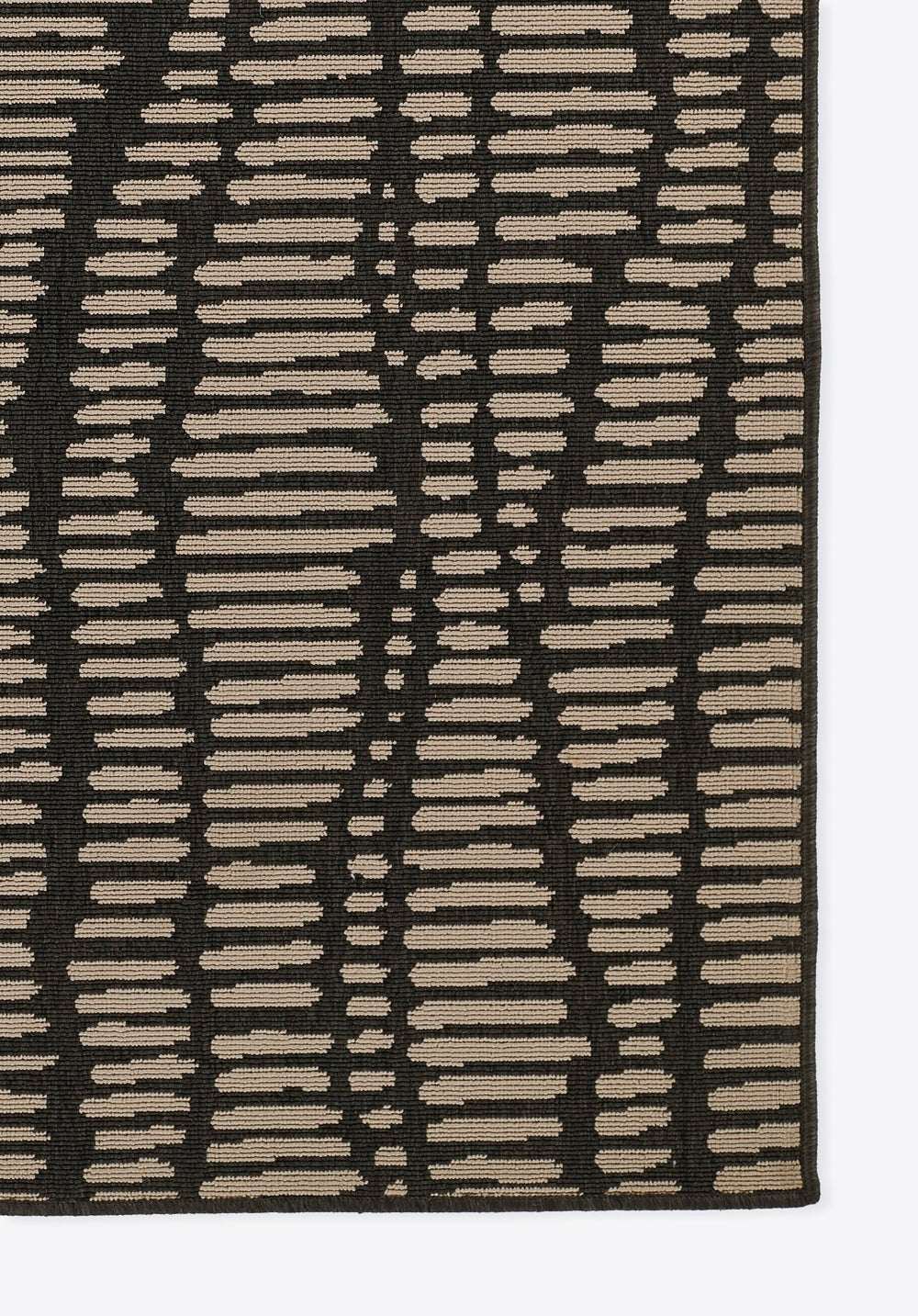 Momeni Baja BAJ40 Machine Made Contemporary Abstract Indoor/Outdoor Area Rug Charcoal 8'6" x 13' BAJA0BAJ40CHR860D
