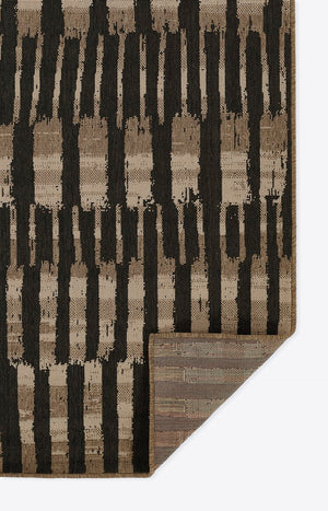 Momeni Baja BAJ42 Machine Made Contemporary Geometric Indoor/Outdoor Area Rug Brown 8'6" x 13' BAJA0BAJ42BRN860D