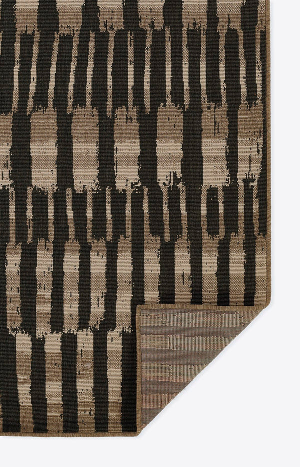Momeni Baja BAJ42 Machine Made Contemporary Geometric Indoor/Outdoor Area Rug Brown 8'6" x 13' BAJA0BAJ42BRN860D
