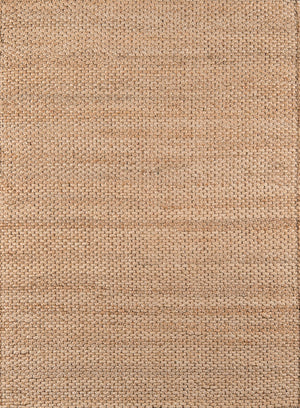 Momeni Bali BL-27 Hand Woven Contemporary Solid Indoor Area Rug Natural 9'6" x 13'6" BALICBL-27NAT96D6