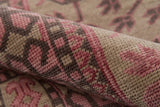 Momeni Banaras BNR-5 Hand Knotted Traditional Oriental Indoor Area Rug Pink 9'6" x 13'6" BANARBNR-5PNK96D6
